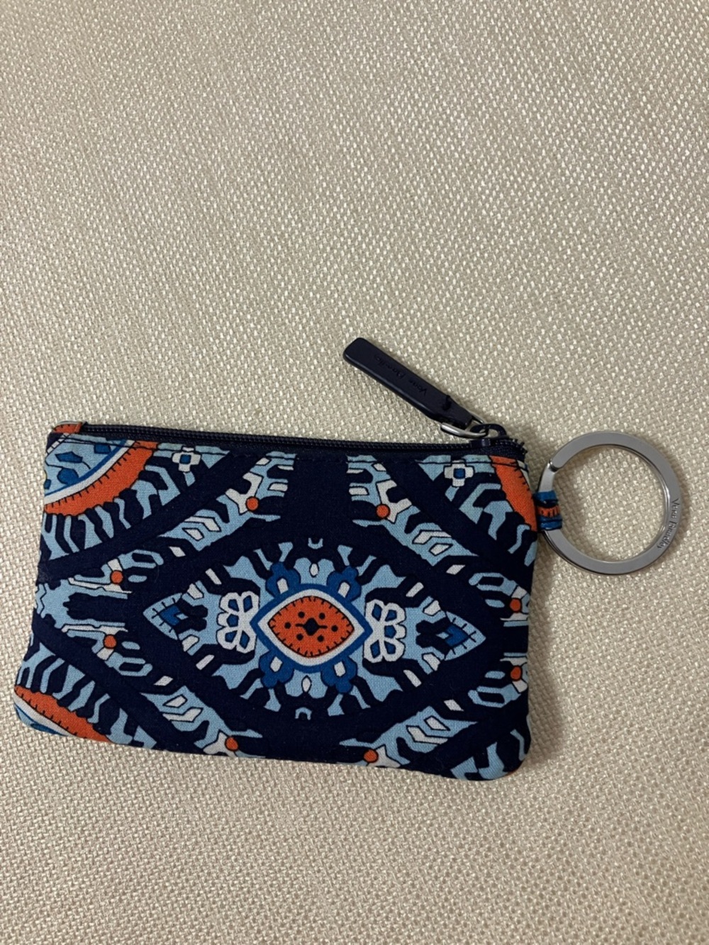 💐 2/$25💐 Vera Bradley Lighten Up ID Zip Case in Marrakesh Print - Picture 2 of 5